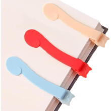 Automatische bladwijzers | 3 stuks siliconen automatische bladwijzers | Leuke bladwijzers | Boekmarkers