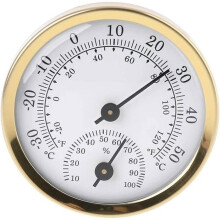 Analoge Anzeige von Temperatur und Luftfeuchtigkeit für Innenthermometer und Hygrometer