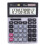 Bureaurekenmachine - BR - 12-cijferig model - Groot LCD-scherm - Dubbele voeding - Grijs 1