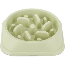 Slow-feeding dog bowl - HANDEIU - Green - ABS plastic - For dogs - Indoor