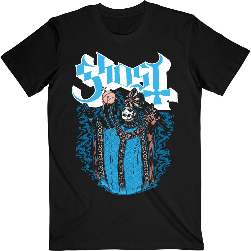 Ghost (Xxl, ) Unisex Adult Levitation T-Shirt Black