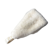 Brede band Winterhoofdbanden Rekbare elastische haarband-Wit
