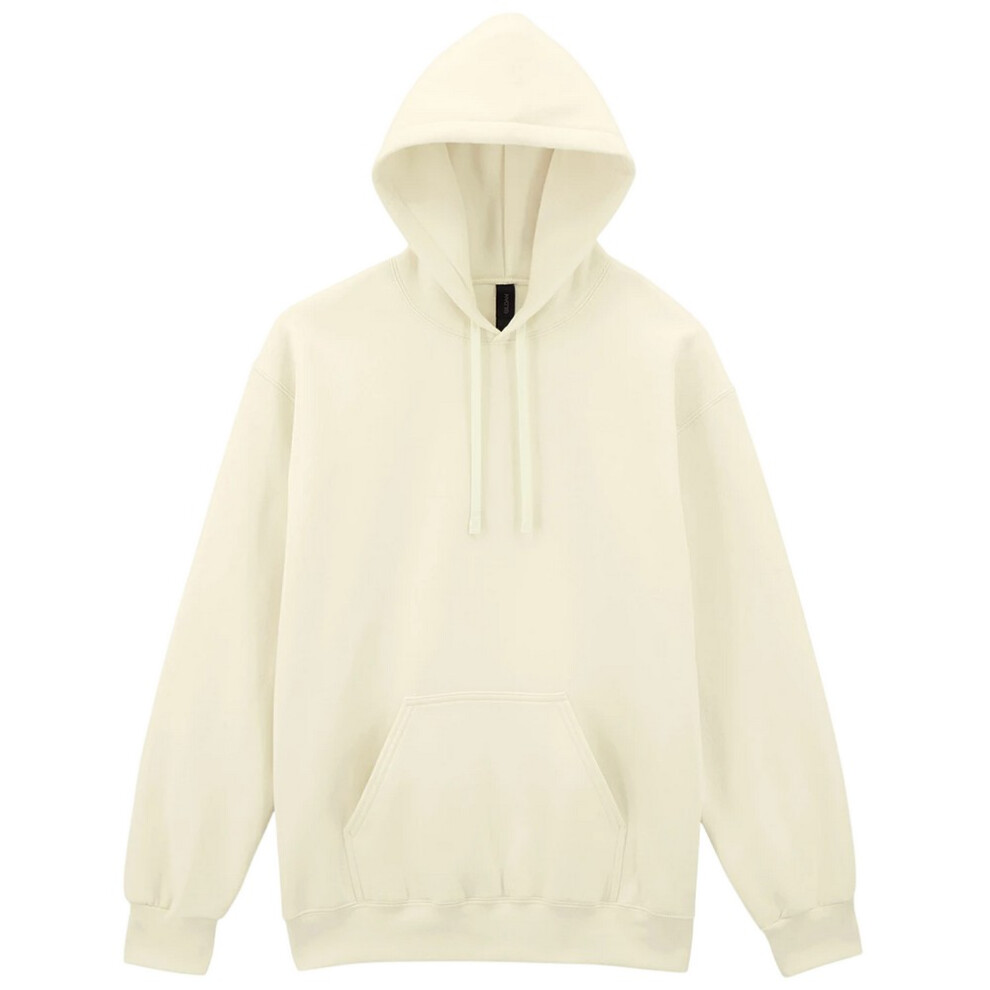 Gildan (M, Off ) Unisex Adult Hammer Maxweight Hoodie White