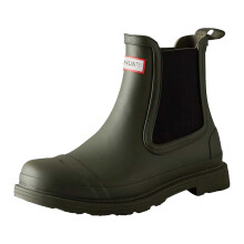 (9 UK, Dark Olive) Hunter Mens Commando Chelsea Boots