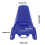 Shockproof Rear Mudguard for 50-125cc Bikes 3