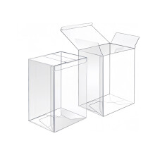 Veilige PVC-kaartbeschermer voor display Travel-145x43x145mm