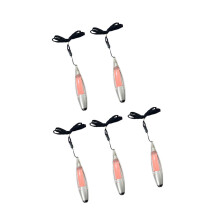 Stylo compagnon d'étude 5 pièces avec note autocollante,-Argent