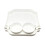 Stylish Portable Plastic Beach Bag Storage Tray Practical-White 1