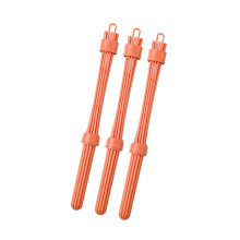 Set van 3 Handheld Eieren Klopper Gardes Handmatige Crème-Oranje