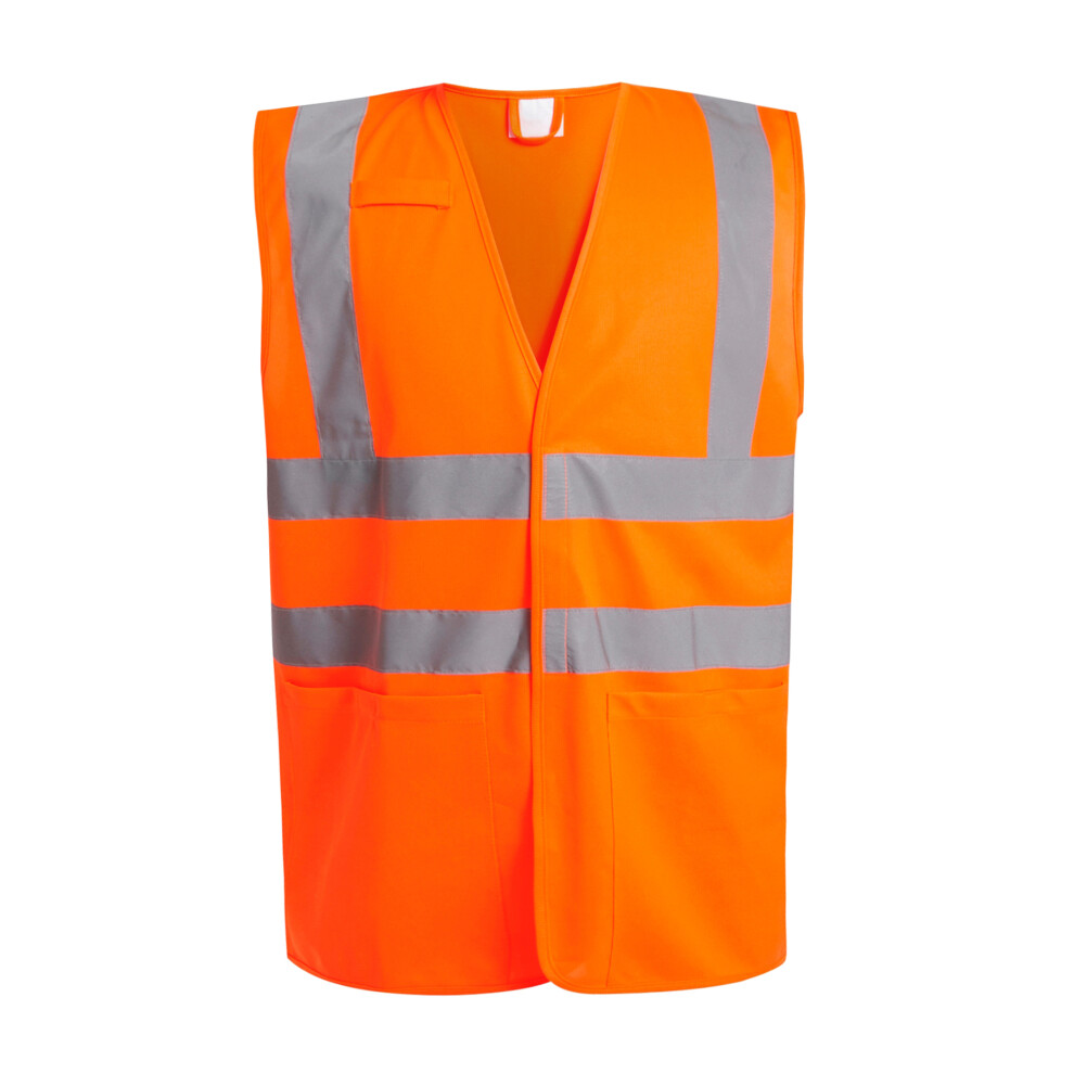(Xxl, Orange) Regatta Professional Mens Hi-Vis Vest 5063527493392