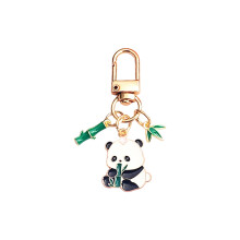 Bamboe en Panda sleutelhanger, uniek cadeau voor verjaardagen-2
