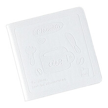 Elegant Pocket Sized Notebook PU Leather Notebook With 50-White