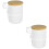 2Pièces Pot De Stockage Multifonction En Céramique Maison 5