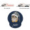 Mouse pad with wrist rest - Ergonomic, no deformation, comfortable mouse pad - owl design 5