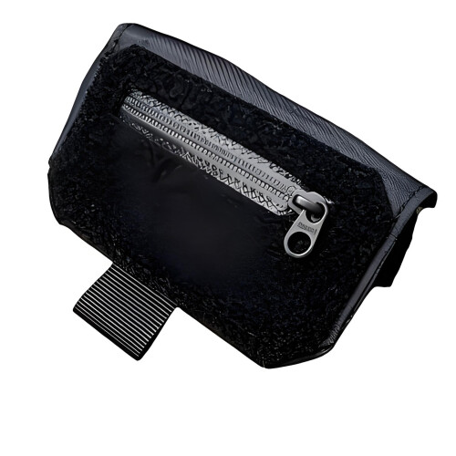 Compact 11cm Leather Mini Belt Wallet Belt Pouch For Secure Card