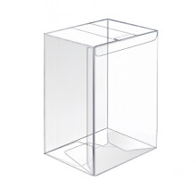 Krasbestendige kaartverzameldoos met helder ontwerp-75x44x141mm