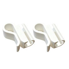 Plastic 3D-geprinte aquariumbuishouder, perfect voor-Wit