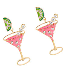 Beautiful Glass Earrings Exquisite Pearls For Women Fashion-3