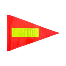 Drapeau d'avertissement-Modèle réfléchissant 1 pièce