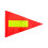 Drapeau d'avertissement-Modèle réfléchissant 1 pièce 1