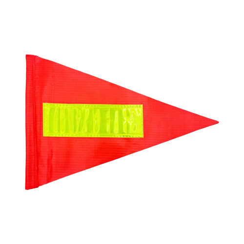 Drapeau d'avertissement-Modèle réfléchissant 1 pièce