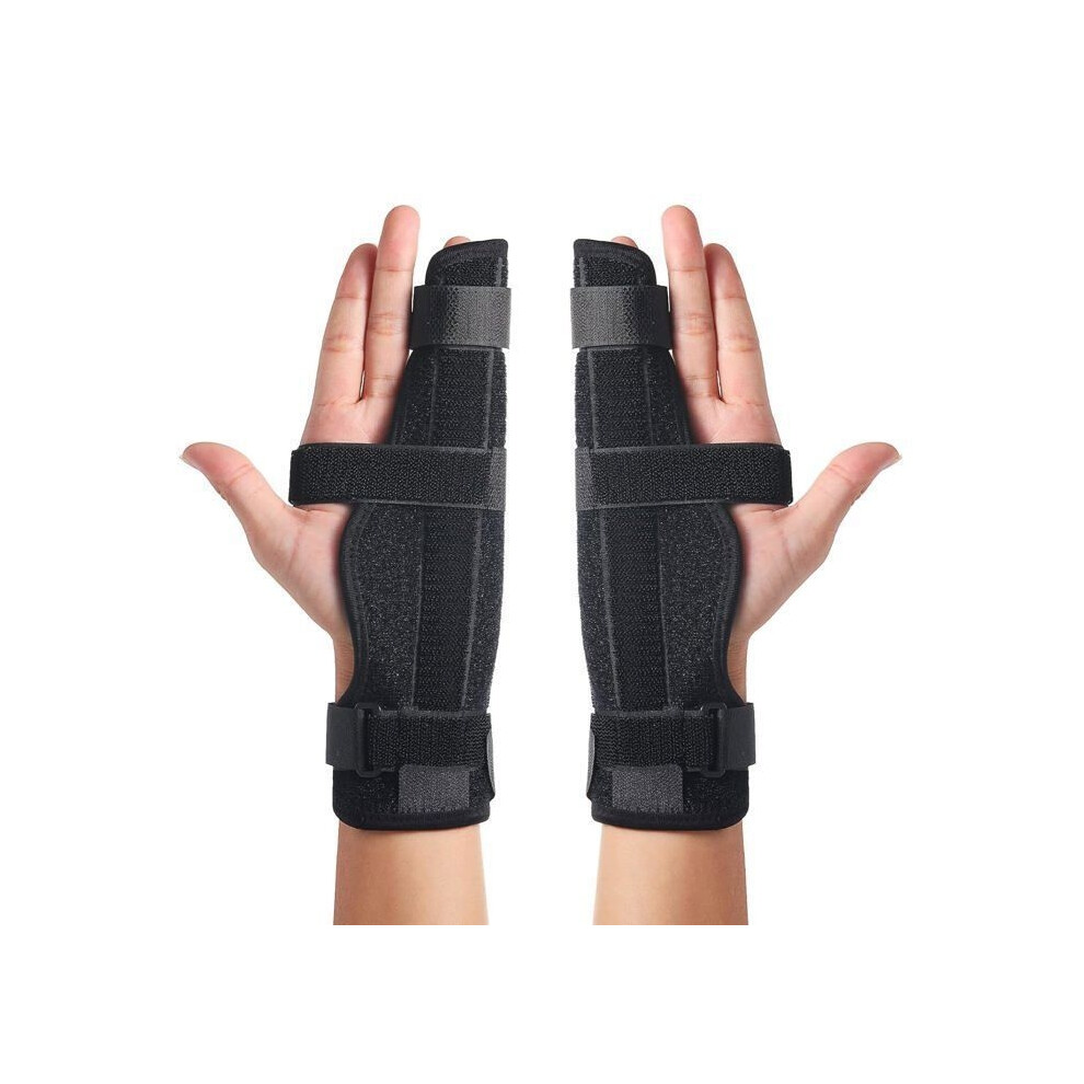 Aihontai Metacarpal Finger Splint Â Breathable Fracture Support, Comfortable And Adjustable Stabilization, Universal Size