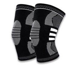 Sportkniebrace, knieondersteuning, ademende, antislip, elastische compressiekniebrace voor medisch gebruik, geschikt voor