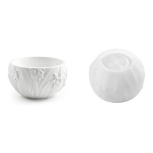 Stevige siliconen mal voor het maken van decoratieve gipsschalen
