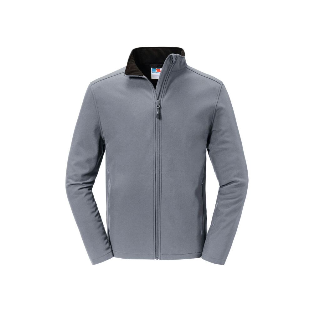 Russell (Mini, Iron) Mens Essential Recycled Soft Shell Jacket Multicoloured