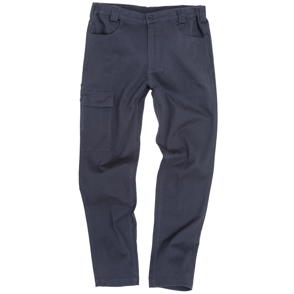 (4Xl, Navy) Result Mens Work Guard Stretch Slim Chinos 5059699726123