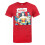 DC Comics (M, Red) DC Comics Mens Be A Hero T-Shirt 1