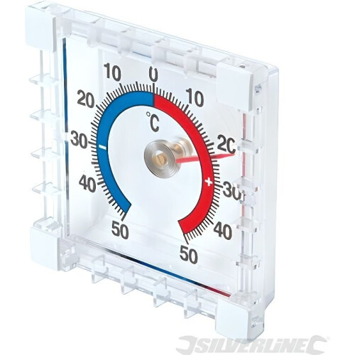 Selbstklebendes Innen-/Außenthermometer