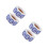 4Rouleaux Stickers Taille Ronds Violets Auto-Adhésifs Usage Décoratif 1