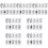 70Sheets Black Full Arm Tattoos Sleeve Waterproof Temporary Stickers 7