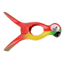 (Parrot)Beach Towel Clips Beach Towel Clips Bath Towel Clips For Beach Loungers Towel Clips Windproof Plastic Clips Pool Beach