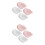 4Paires Protections Talon Sebs Gel Ventilé Usage 5