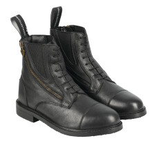 (6 UK, Black) Hy Unisex Adult ProPriverno Lato Paddock Boots