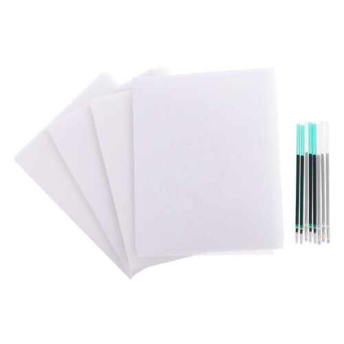 16Feuilles Réutilisable Pour Broderie De Tissus