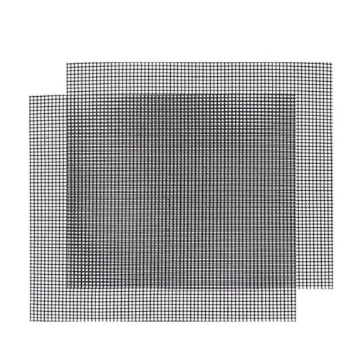 Tapis de cuisson réutilisable pour barbecue - Antiadhésif - Découpable - 2 pièces (42*36)