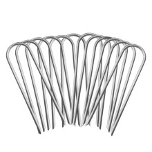 Chevilles de fixation - YNKKVRE - Lot de 12 - Zincées - 15,3 cm - Ultra résistantes