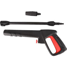 Hochdruck-Wasserstrahlpistole für Bosch AQT Black & Decker – Leistungsstarke Pistole – ABS – Schwarz/Rot