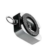 Tragbare magnetische ABS-Handyhalterung mit 4 eingebauten-Silber