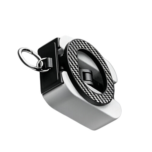 Tragbare magnetische ABS-Handyhalterung mit 4 eingebauten-Silber