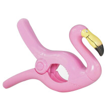 (Flamingo)Beach Towel Clips Beach Towel Clips Bath Towel Clips For Beach Loungers Towel Clips Windproof Plastic Clips Pool Beach