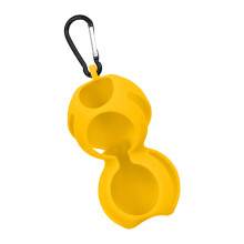 Professional Golf Ball and Accessory Bag With Carabiner-Yellow