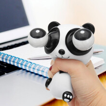Panda Pop-Out Eyes Quetschspielzeug - Kunststoff