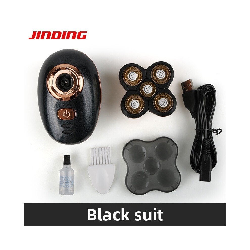 Black (Black) Electric Shaver Lady Waterproof Painless Rechargeable Razor Grooming Home For