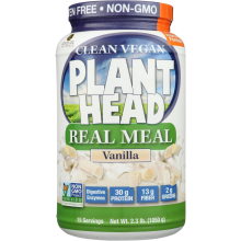 Genceutic Naturals Plant Head Real Meal Vegan Protein Powder Vanilla – 1050g