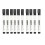 10 Stück löschbare Whiteboard-Marker, schnell-Schwarz 1