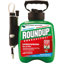 Roundup Express herbicida césped 2,5L listo para usar contra malas hierbas raíces jardín entrada terraza bordes césped – efecto visible en 1 h